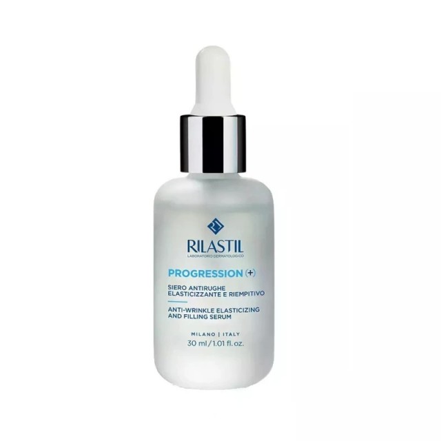 Rilastil Progression (+) Anti-Wrinkle Elasticizing & Filling Serum, Αντιρυτιδικός Ορός Προσώπου 30ml