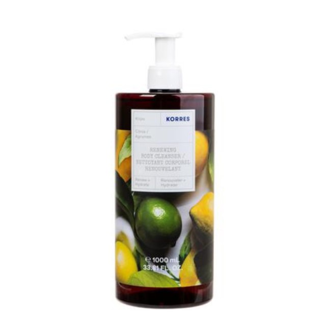 Korres Renewing Body Cleanser Αφρόλουτρο Κίτρο 1000ml