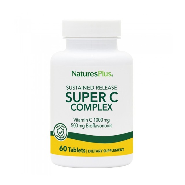 Natures Plus Super C Complex 1000mg 60 ταμπλέτες