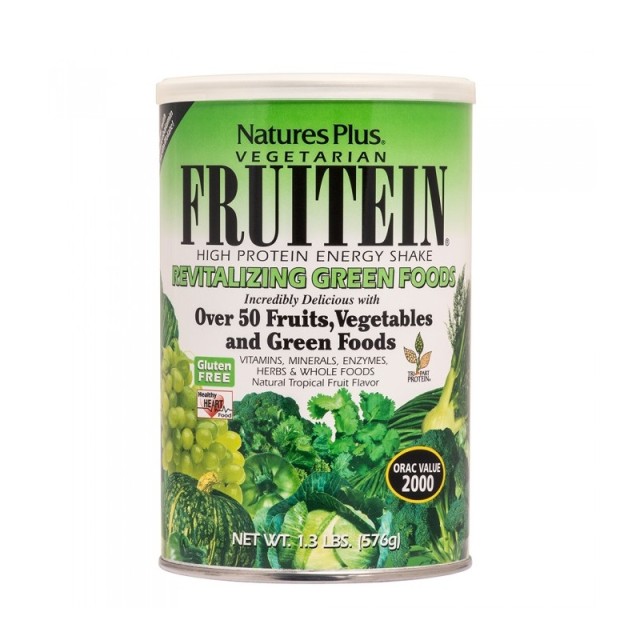 Natures Plus Vegeterian Frutein Χωρίς Γλουτένη 576gr