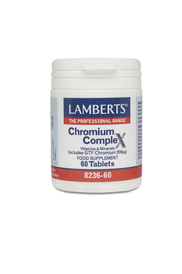 LAMBERTS CHROMIUM COMPLEX 60TABS