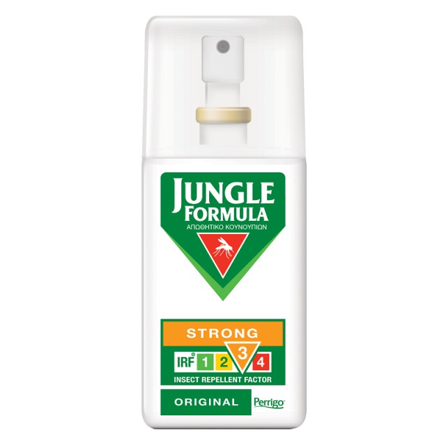 Jungle Formula Strong Original Spray Αντικουνουπικό Σπρέι 75ml