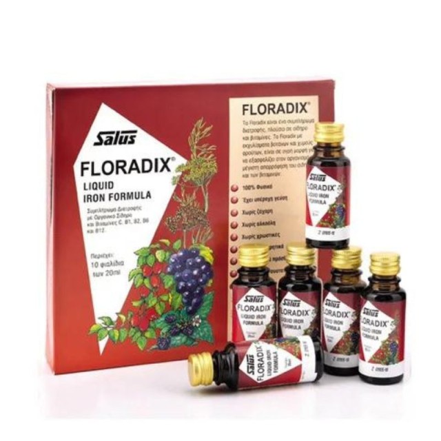 Power Health Floradix Liquid Iron Formula 10 x 20ml