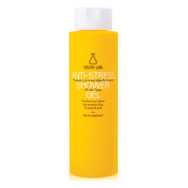 Youth Lab. Anti-Stress Shower Gel Ανανάς, Μιγκέ & Καρύδα 400ml