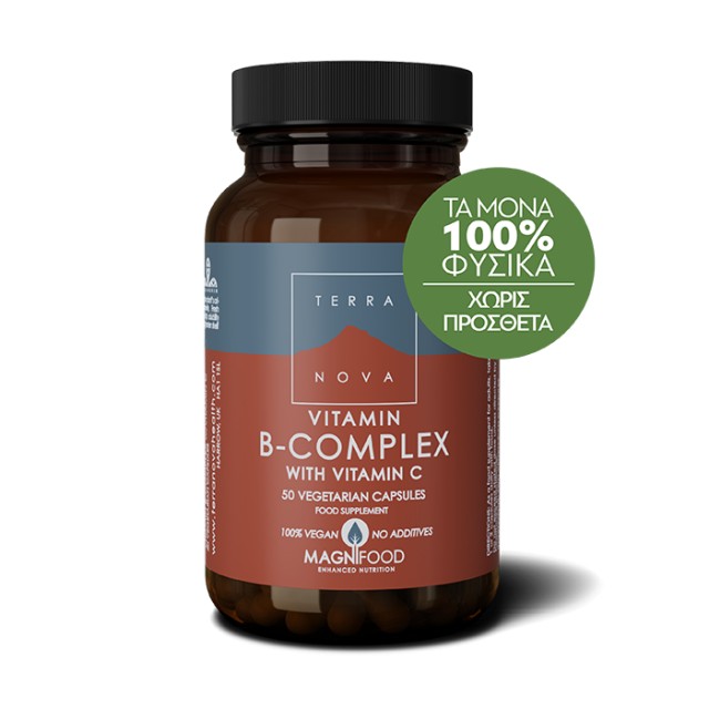 Terranova Vitamin B-Complex with Vitamin C 50 κάψουλες