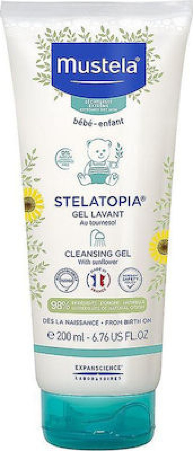 Mustela Stelatopia Cleansing Gel 200ml