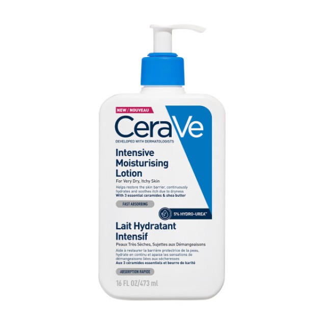 CeraVe Intensive Moisturising Lotion Ενυδατική Λοσιόν για Πολύ Ξηρό Δέρμα με Κνησμό 473ml