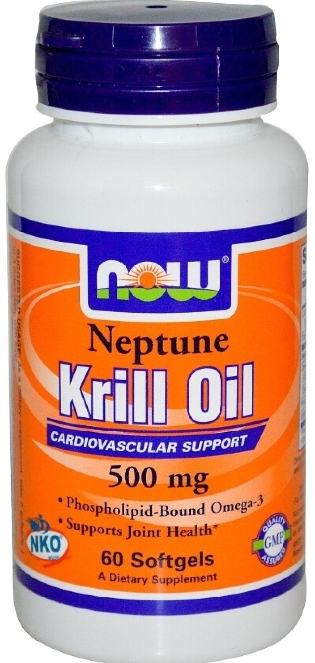 Now Neptune Krill Oil 500 mg 60 softgels