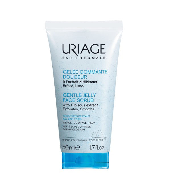 Uriage Gentle Jelly Face Scrub Τζελ Απολέπισης 50ml