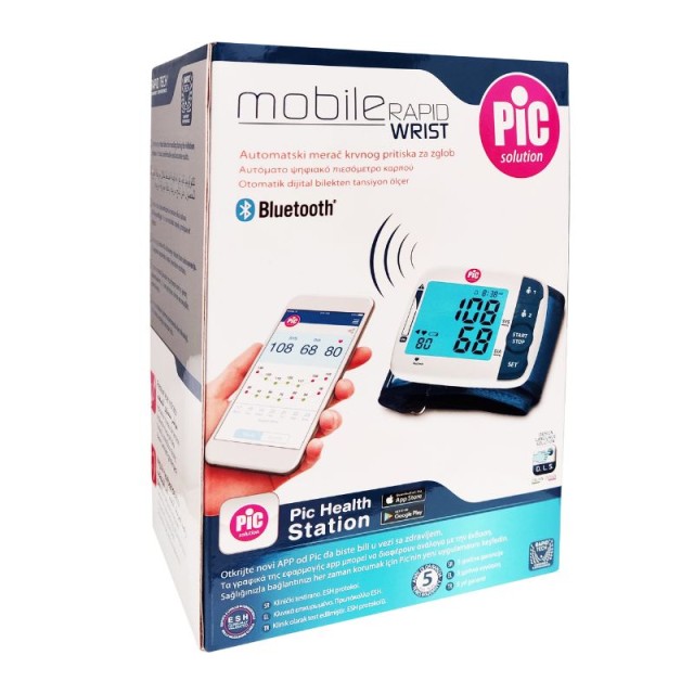 Pic Solution Mobile Rapid Wrist Ψηφιακό Πιεσόμετρο Καρπού 1τεμ.