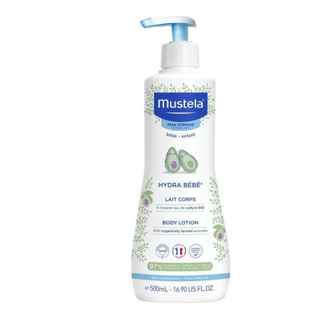 Mustela Hydra Bebe Body Lotion Κρέμα Ενυδάτωσης Σώματος 500ml