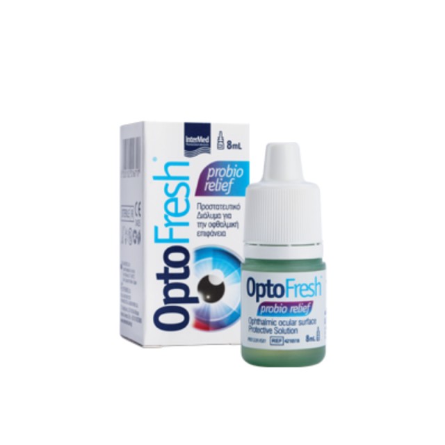 InterMed OptoFresh Probio Relief Οφθαλμικές σταγόνες για Προστασία από Ξηροφθαλμία 8ml