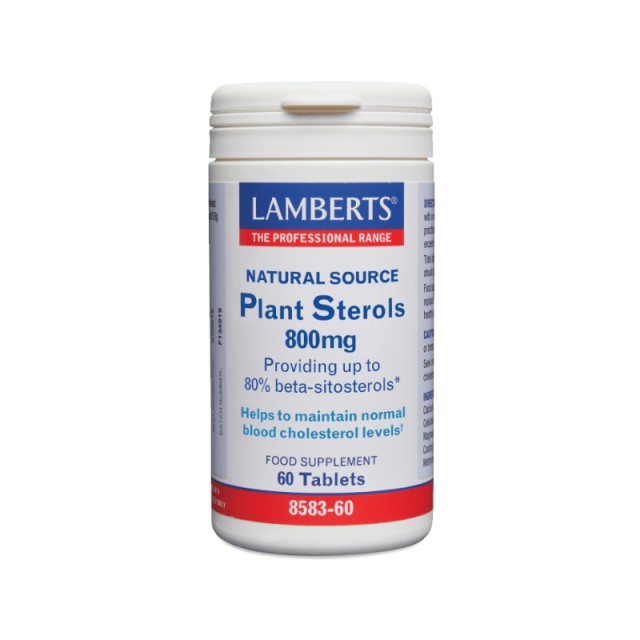 Lamberts Natural Source Plant Steroles 800mg 60 ταμπλέτες