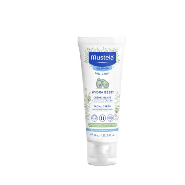 Mustela Hydra Bebe Facial Cream Ενυδατική Κρέμα Προσώπου 40ml