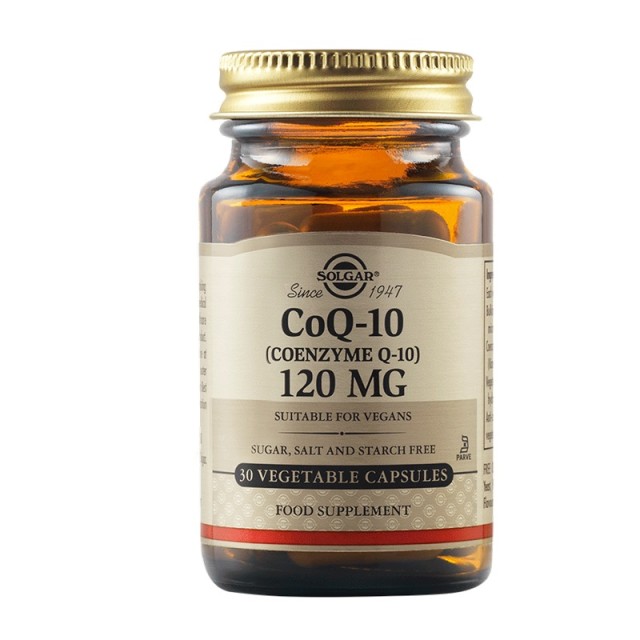 Solgar Coenzyme Q-10 120mg 30 φυτικές κάψουλες