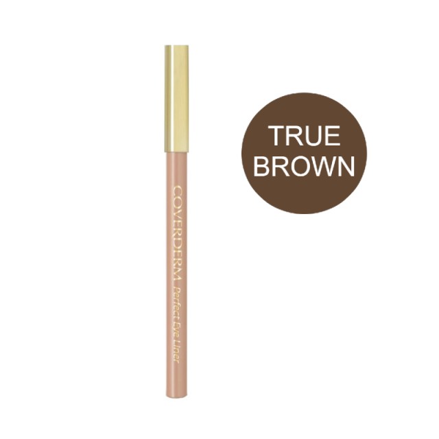 Coverderm Perfect EyeLiner Μολύβι Ματιών No2 True Brown 1τεμ