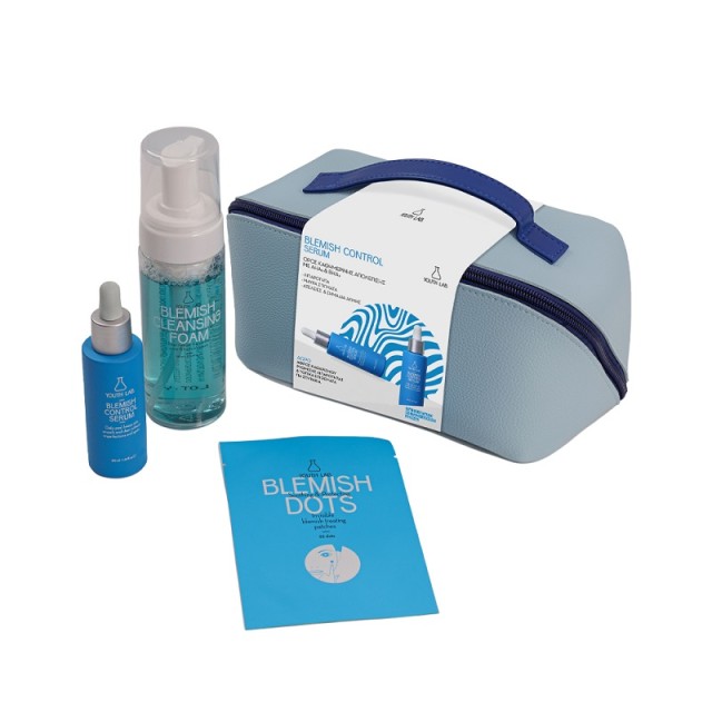 Youth Lab. Value Set Blemish Control Serum 30ml, ΔΩΡΟ Cleansing Foam 150ml & Blemish Dots 32 Επίθεματα