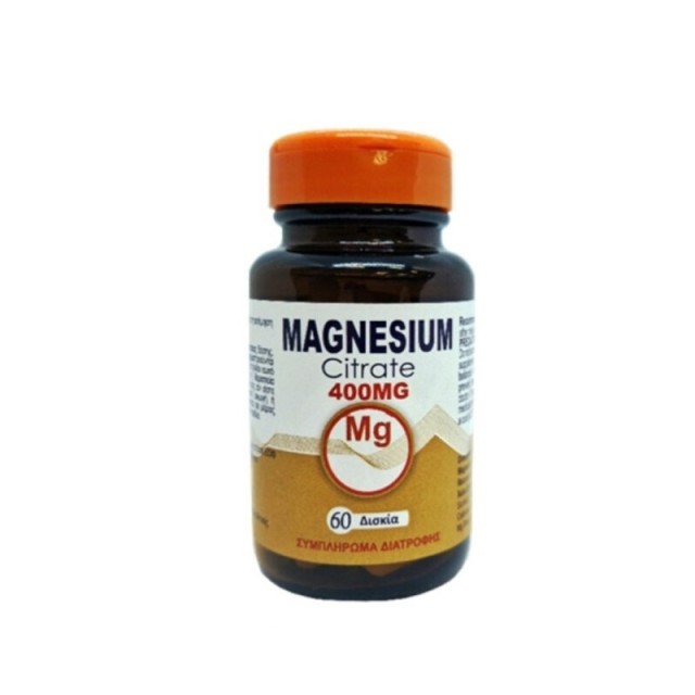 Medichrom Magnesium Citrate 400mg 60 ταμπλέτες