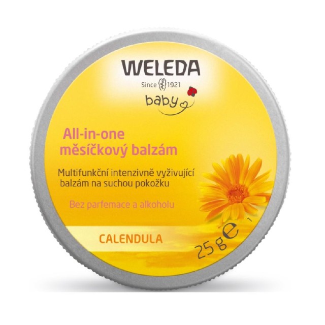 Weleda Baby Derma Βάλσαμο Ενυδάτωσης με Καλέντουλα για παιδιά 25gr