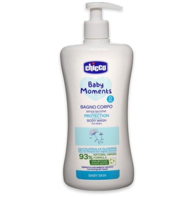 Chicco Ενυδατικο Αφρολουτρο Baby Moments Protection 500ml