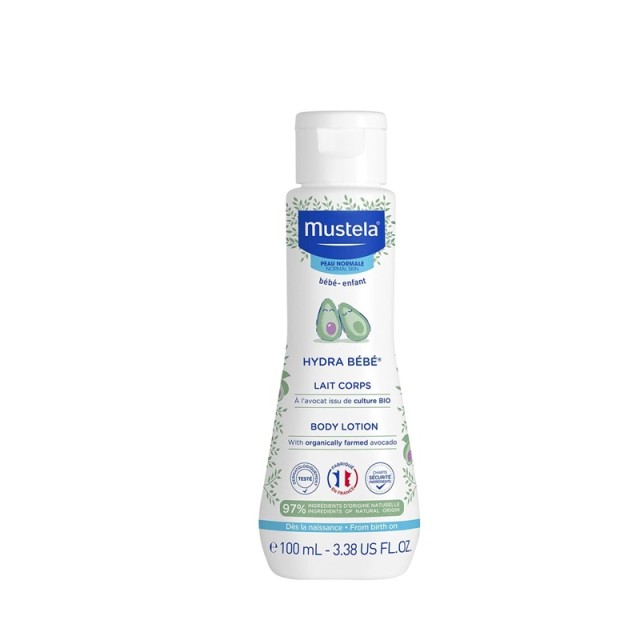 Mustela Hydra Bebe Body Lotion Κρέμα Ενυδάτωσης Σώματος 100ml