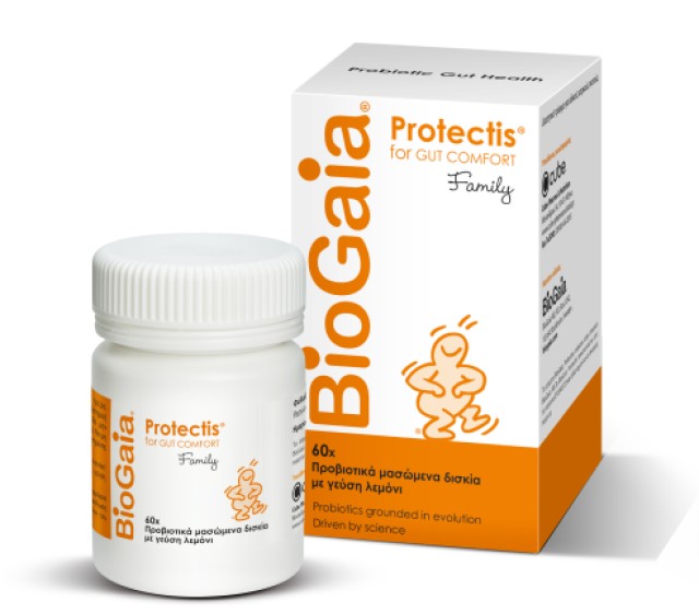 BioGaia ProTectis Family Lemon 60 Chew.Tabs