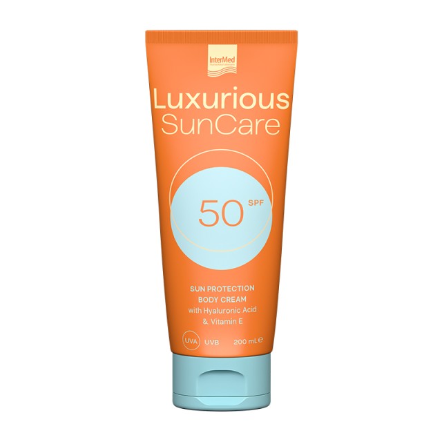 Intermed  Luxurious Sun Care Body Cream SPF50 Αντηλιακή Κρέμα Σώματος 200ml