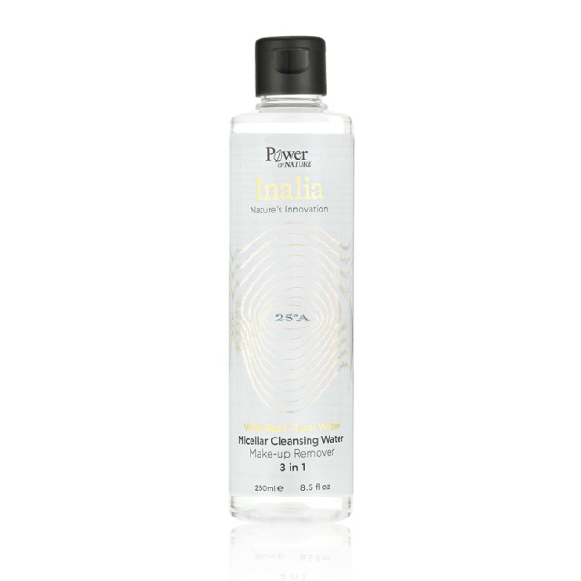 Power Of Nature Inalia Micellar Cleansing Water Νερό Καθαρισμού Προσώπου Με Νερό Βασιλικού 250ml