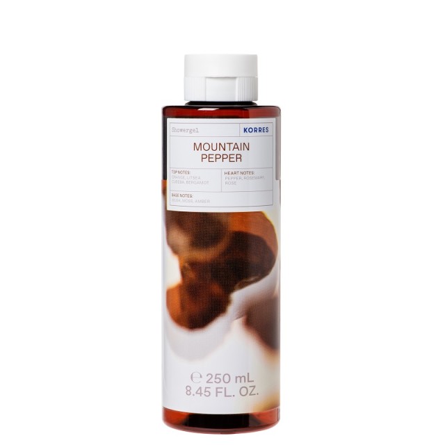 Korres Mountain Pepper Αφρόλουτρο 250ml