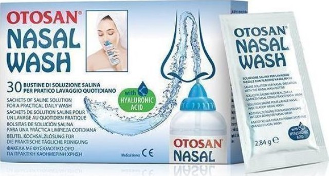 Otosan Nasal Wash Φάκελα με φυσιολογικό ορό (30 τμχ)