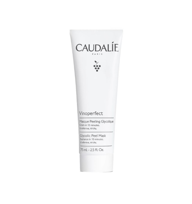 Caudalie Vinoperfect Glycolic Peel Mask Μάσκα Ήπιας Απολέπισης για Λάμψη & Ομοιόμορφο Τόνο 75ml