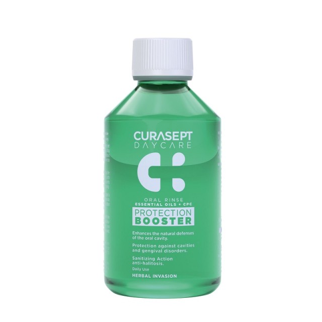 Curasept Daycare Protection Booster Herbal Invasion Στοματικό Διάλυμα για Καθημερινή Χρήση 500ml