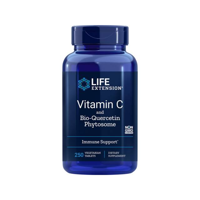 Life Extension Vitamin C & Bio-Quercetin Phytosome 1000mg 250 φυτικά Caps