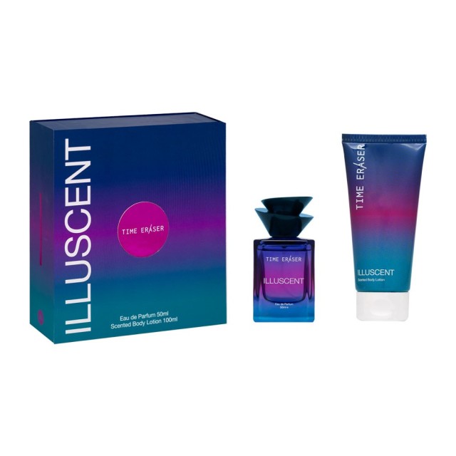 Medisei Time Eraser Promo Pack Illuscent Eau de Parfum 50ml & Scented Body Lotion 100ml