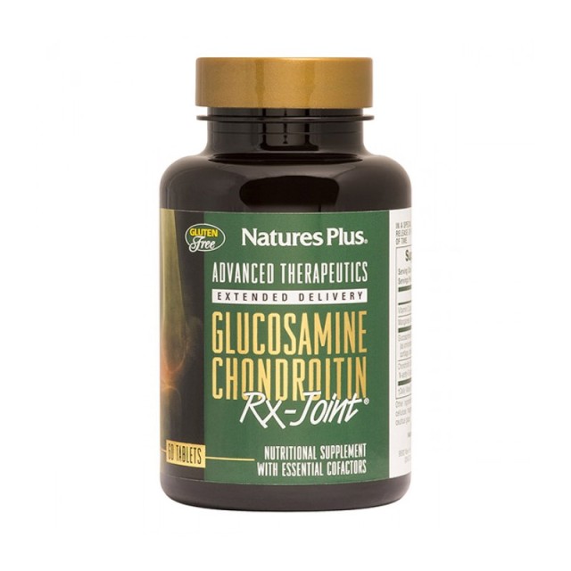 Natures Plus Glucosamine-Chondroitin Rx-Joint 60tabs Συμπλήρωμα για την Υγεία των Αρθρώσεων 60 ταμπλέτες