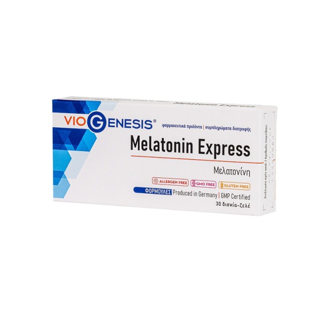 VioGenesis Melatonin Express 30 δισκία