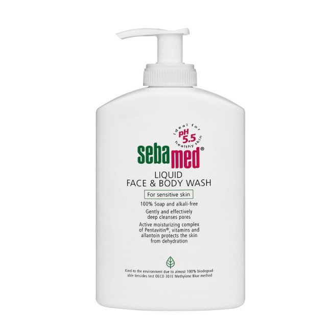 Sebamed Liquid Face & Body Wash 300ml