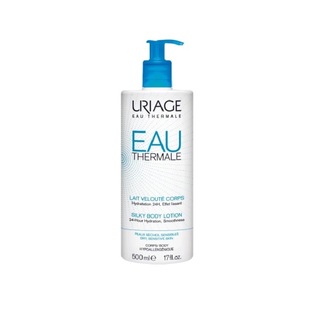 Uriage Eau Thermale Lait Veloute Corps Ενυδατικό Γαλάκτωμα Σώματος 500ml