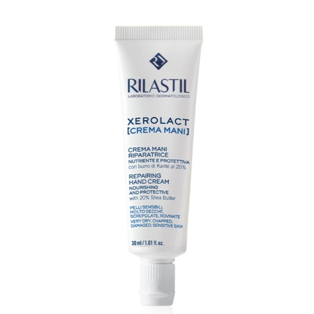 Rilastil Xerolact Repairing Hand Cream Επανορθωτική Κρέμα Χεριών 30ml