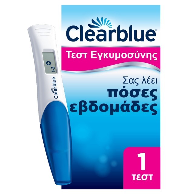 Clearblue Ψηφιακό Τεστ Εγκυμοσύνης με Δείκτη Σύλληψης 1τμχ