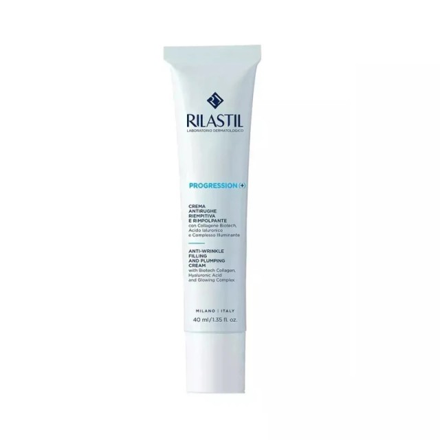 Rilastil Progression+ Anti-Wrinkle Filling & Plumping Cream Αντιρυτιδική Κρέμα 40ml