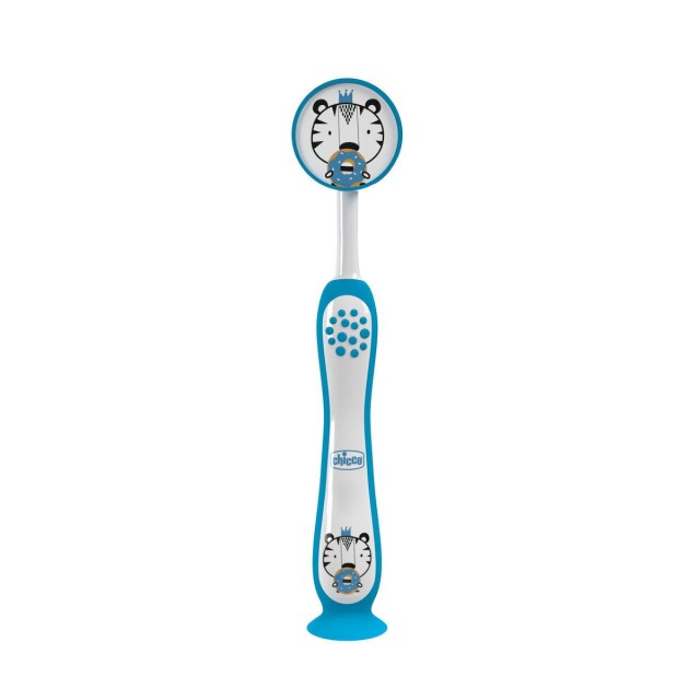 Chicco Toothbrush Παιδική Οδοντόβουρτσα για 3-6 Ετών Tiger Μπλε 1τμχ