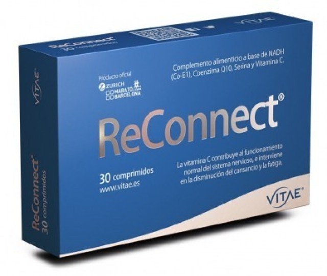 Vitae ReConnect Συμπλήρωμα διατροφής για την ομαλή λειτουργία του νευρικού συστήματος και τη διαχείριση του στρες 30tbs