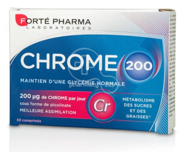 FORTE PHARMA CHROME 200MG 30TABS