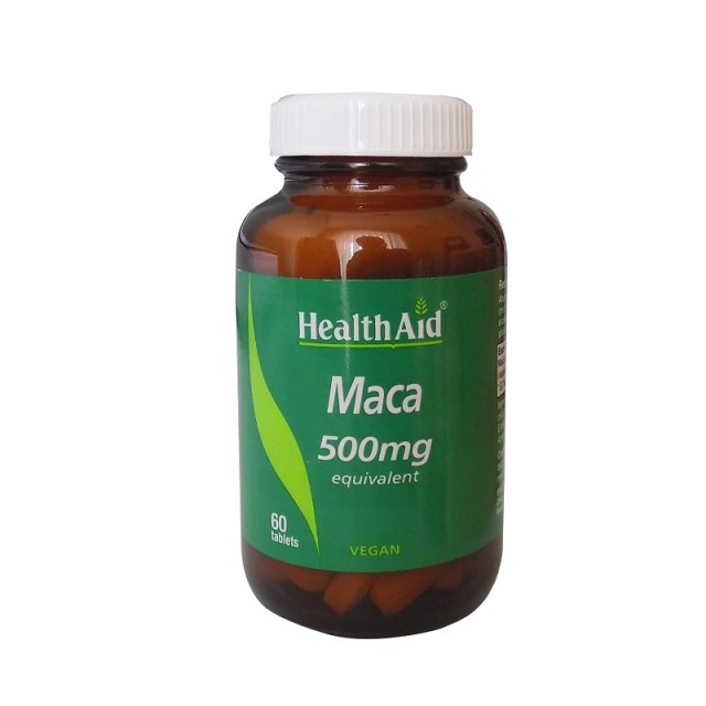 Health Aid Maca 500mg Συμπλήρωμα Διατροφής με Εκχύλισμα Maca 60 ταμπλέτες