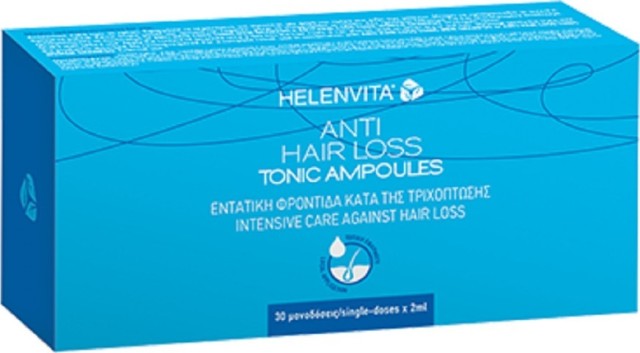 Helenvita Anti Hair Loss Tonic Ampoules 30 Monodoses X 2ml