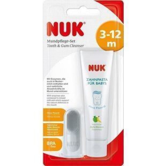 NUK TOOTH & GUM CLEANSER 3-12m 1TMX