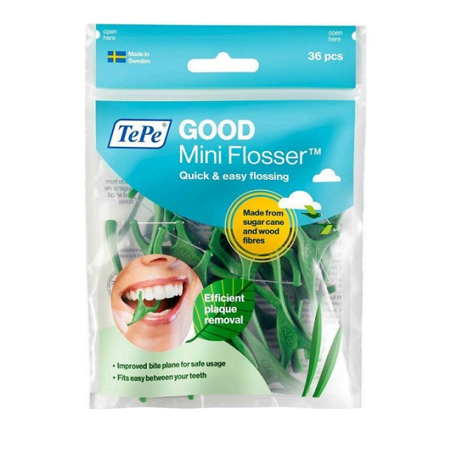 Tepe Flosser Mini Good Μεσοδόντια Βουρτσάκια 36τμχ