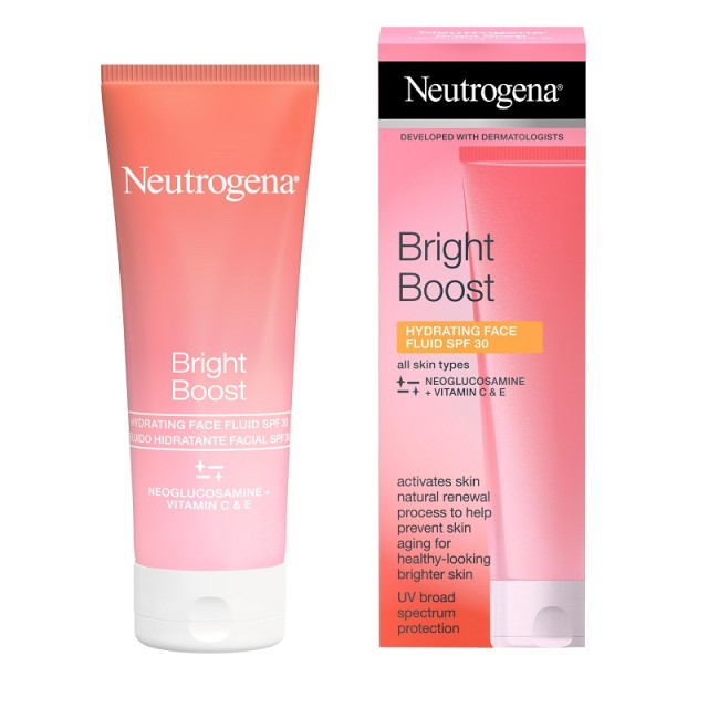 Neutrogena Bright Boost Κρέμα Προσώπου Αντιγήρανσης & Λάμψης SPF30 50ml