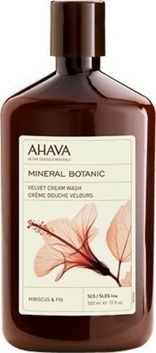 Ahava Mineral Botanic Cream Wash Hibiscus & Fig Ενυδατικό Cream Wash, 500ml